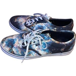 VANS Cosmic Galaxy Space Unisex Skate Shoes Mens Size 6 Women’s Size 7.5